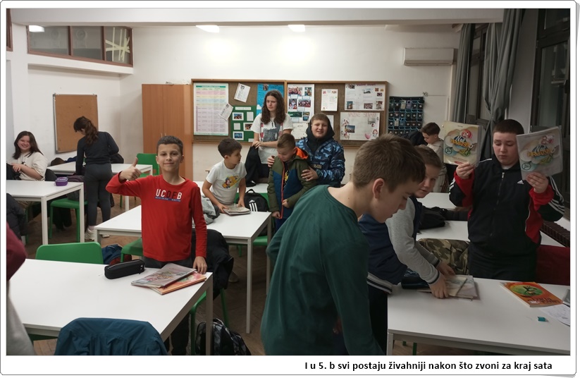 Portret 5. b razreda – SPORTAŠI, SVAĐALICE, GLEDATELJI…