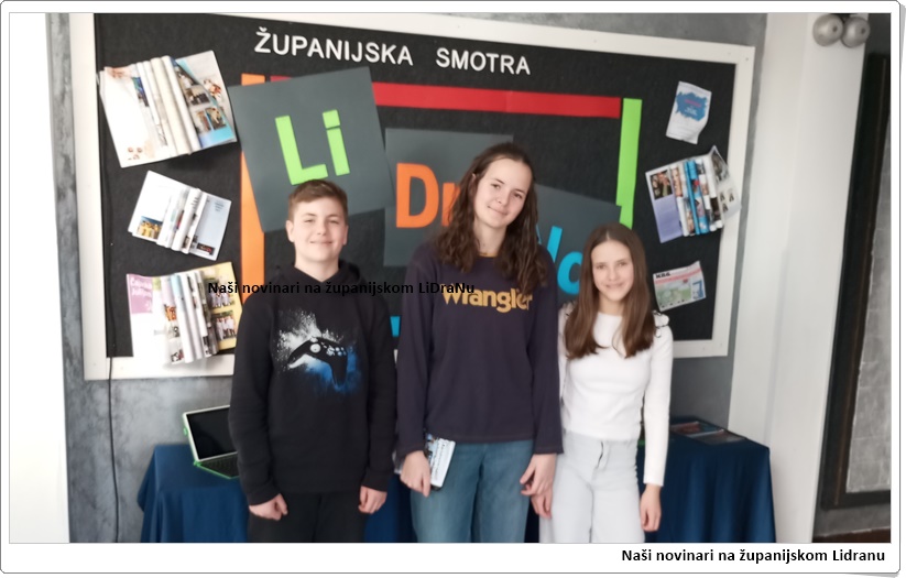 Održan županijski LiDraNo – USPJEŠNI KBG I LITERARNI RAD