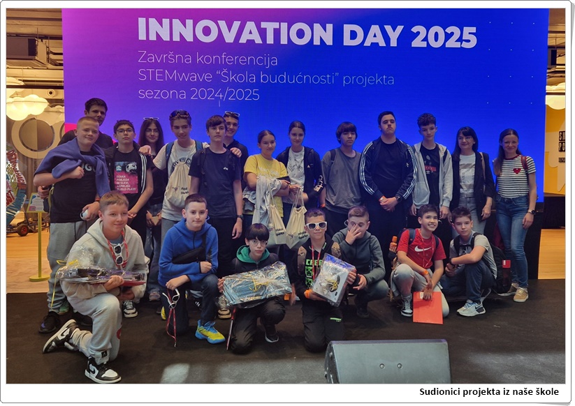 Projekt STEMwave – Škola budućnosti – NA IZVORU NAJNOVIJIH ZNANJA