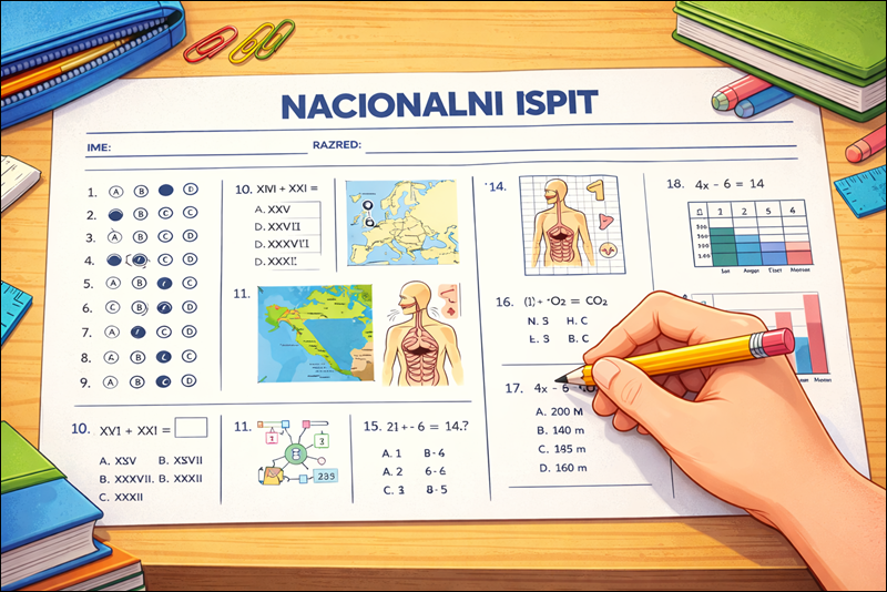 Nacionalni ispiti – NOVA PRILIKA ZA KORISNO UČENJE